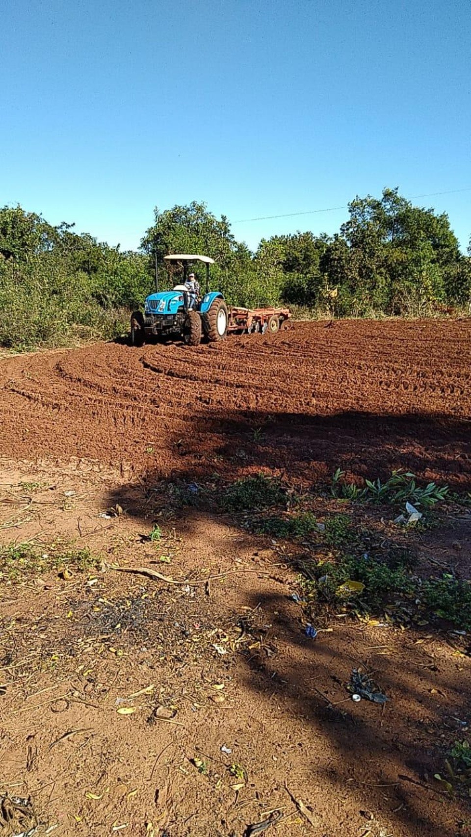 Pequenos produtores rurais são atendidos pela prefeitura de Amambai Foto: Decom