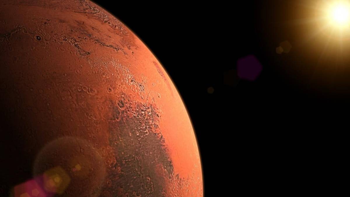 Mais água congelada é encontrada em Marte