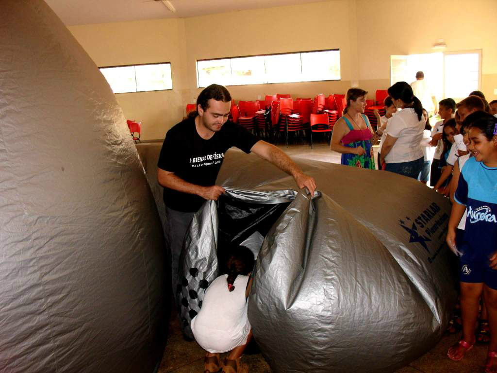 UEMS leva “Planetário Itinerante” a Porto Murtinho, Caracol e Bela Vista