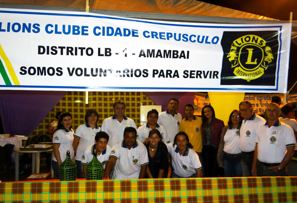 Ações da comunidade de Amambai dão fôlego ao Hospital Regional O LIons Club participou do Festibal para colaborar com o Hospital. (Foto: Moreira Produções)