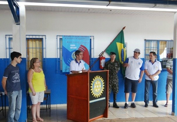 Rotary e parceiros realizam ação social em Amambai Em 2014, o projeto foi realizado na vila Nossa Senhora Aparecida, na escola municipal João Rodrigues.