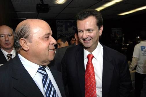 PSD lança curso de formação política Antonio João e Gilberto Kassab participam do lançamento do curso de formação política