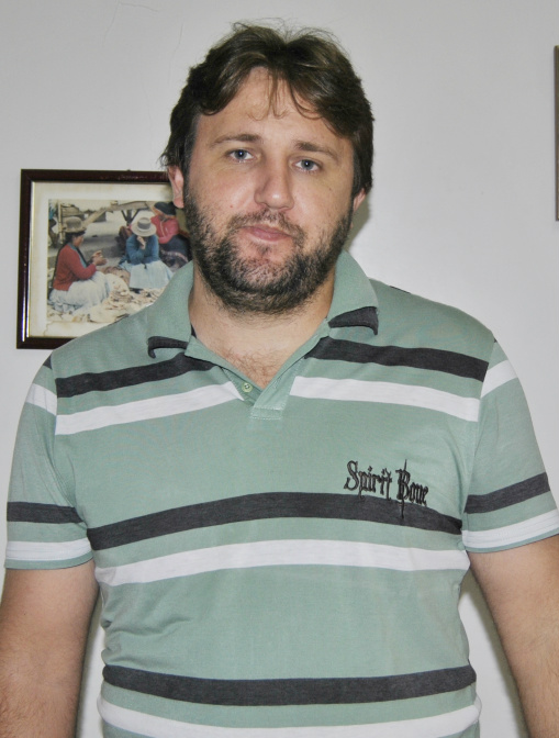 Coordenador do curso técnico em Agropecuária, Allan Toniazzo de Matos / Foto: Moreira Produções