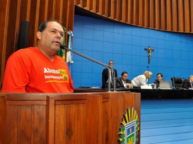 Representantes de sindicatos e movimentos sociais podem ser impedidos de usar tribuna da ALMS. (Foto: Assessoria/Assembleia Legislativa)