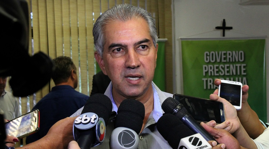 Reinaldo Azambuja, Governador do Estado de Mato Grosso do Sul