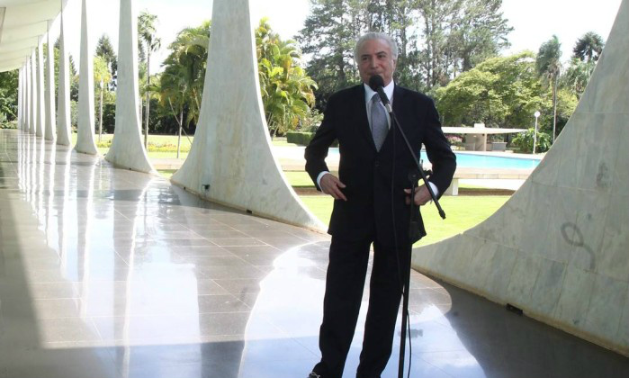 Temer se muda para o Palácio da Alvorada Temer se muda para o Palácio da Alvorada