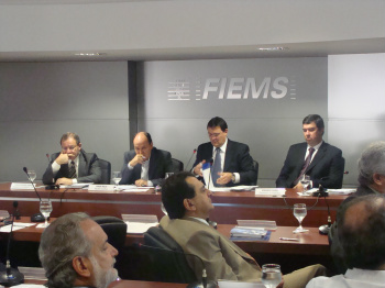 Representantes do comércio, indústria e agronegócio do CO participaram do evento. (Foto: Rosane Amadori)