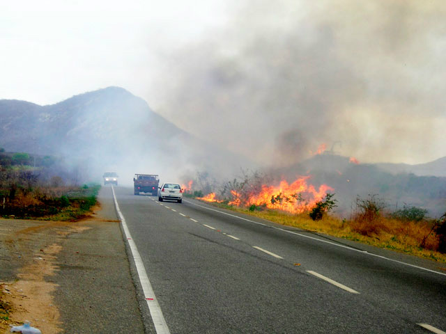 Eletrosul orienta agricultores para risco de queimada perto de linhas de transmi