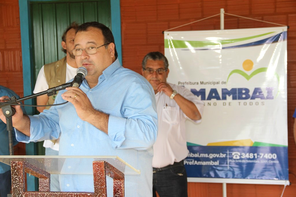 Dr. Bandeira: “sem água não existe vida” / Foto: Decom