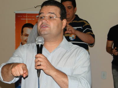 Deputado federal e candidato a reeleição, Fabio Trad (PMDB)Foto: Moreira Produções