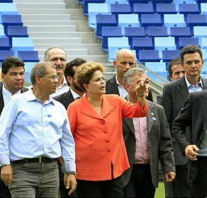 Dilma garante que seleções vão ter segurança total na Copa do Mundo DivulgaçãoDilma afirma que não vai tolerar falhas e eventuais excessos contra delegações