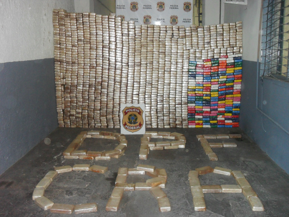PF faz a maior apreensão de cocaína do estado / Foto: PF