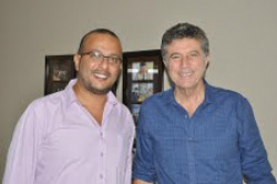 Vereador Professor Ailton e o prefeito de Dourados, Murilo Zauith / Foto: Assessoria