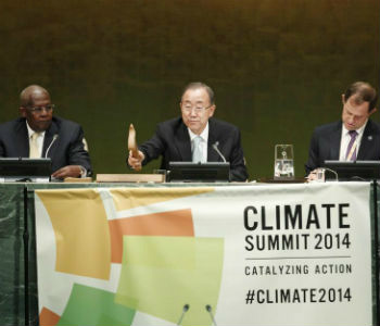 Cimeira do Clima 2014. Foto: ONU/Cia Pak