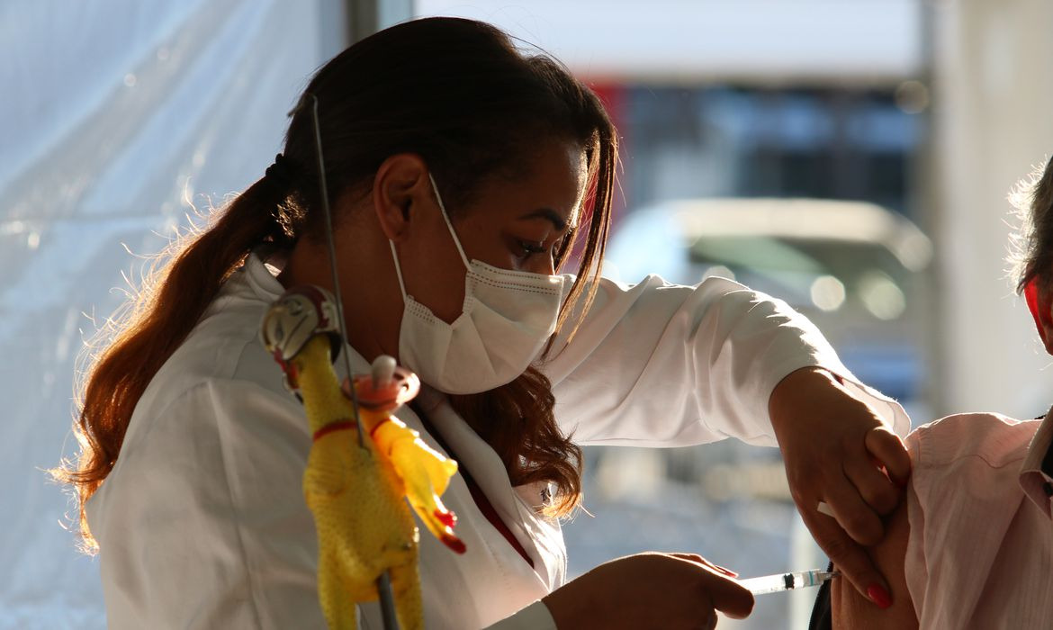 Covid-19: Brasil contabiliza 17 milhões de casos Foto: Agência Brasil