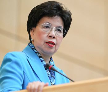 Diretora-geral da Organização Mundial da Saúde, Margaret Chan. Foto OMS