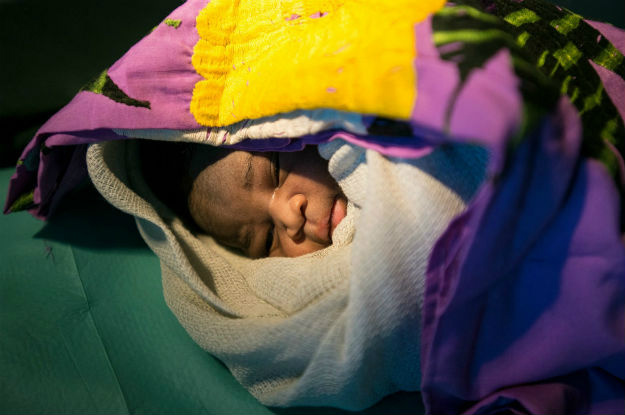 Bebê no Sudão do Sul. Foto: Unicef/Rich