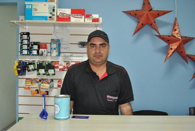 Mário Sérgio, há quatro anos, um empresário de sucesso em Amambai. Foto: Moreira Produções.