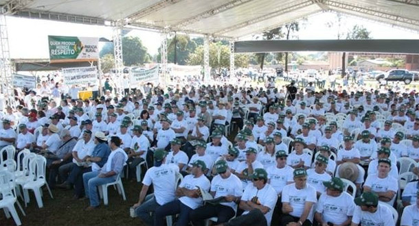 Fazendeiros de todo País vêm a MS reforçar protesto em Nova Alvorada