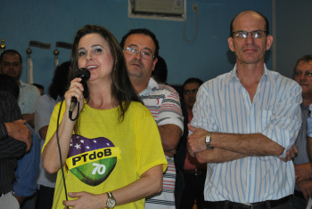 Deputada Mara anuncia apoio a coligaçãoFoto: Moreira Produções