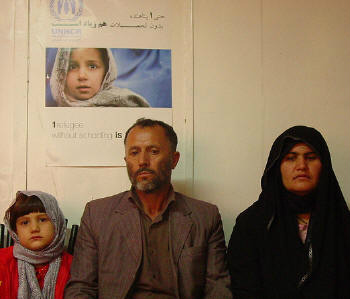 Afegãos refugiados. Foto: Acnur