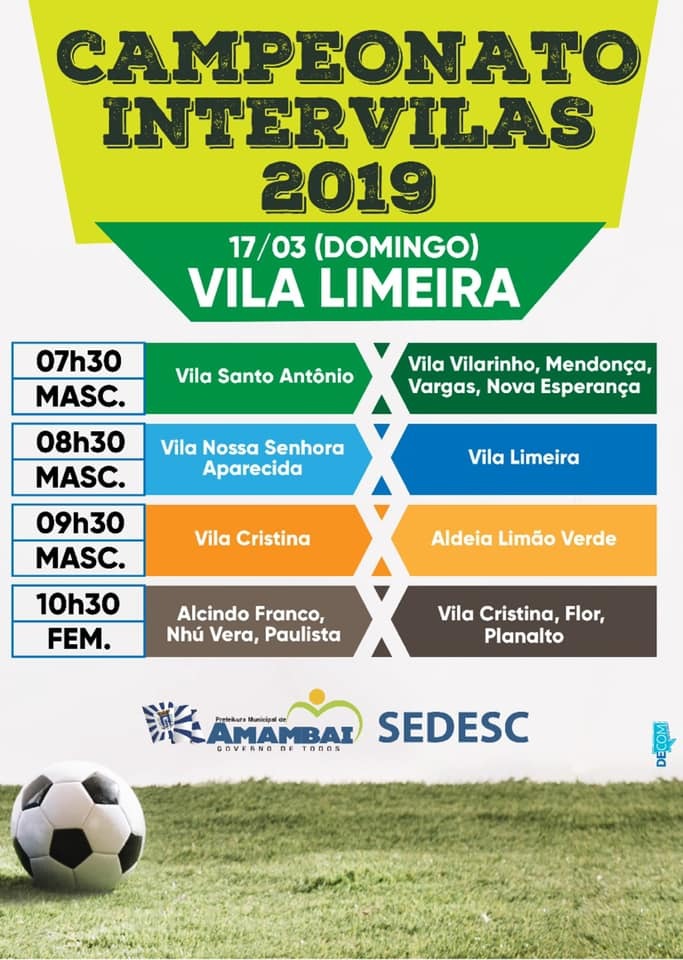 Agenda de eventos para Amambai e região Agenda de eventos para Amambai e região