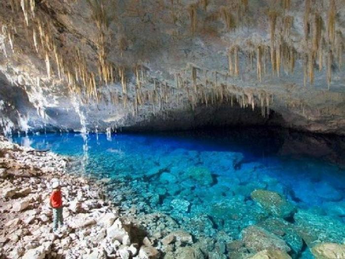 MP pede interdição da gruta do Lago Azul: principal cartão-postal de Bonito Foto: Divulgação