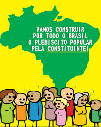 Consulta popular por reforma política tem mais de 7 milhões de votos A votação feita entre os dias 1º e 7 de setembro faz parte de uma campanha organizada por movimentos sociaisFoto: Divulgação