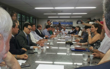 Reunião aconteceu na tarde de segunda-feira (12) na Assembleia LegislativaFoto: Evelin Araujo