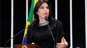 Simples municipal vai beneficiar mais de 60% das prefeituras Simone discursa no Senado