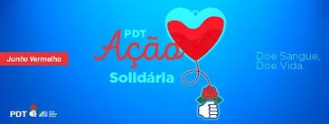 PDT MS promove Dia D da campanha “Doe Sangue! Doe vida!” nesta sexta-feira Arte: Assessoria PDT/MS