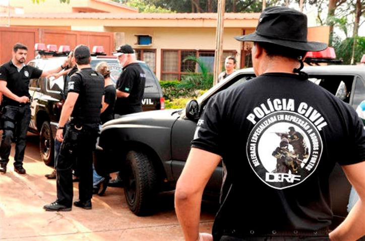 Polícia Judiciária de MS atingiu média de 94,3% de inquéritos de homicídios concluídos. Fonte: Divulgação Segov