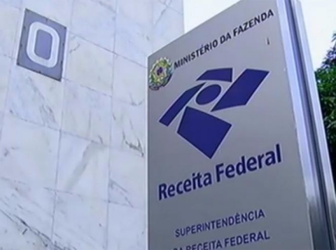 Vista do prédio da RFB