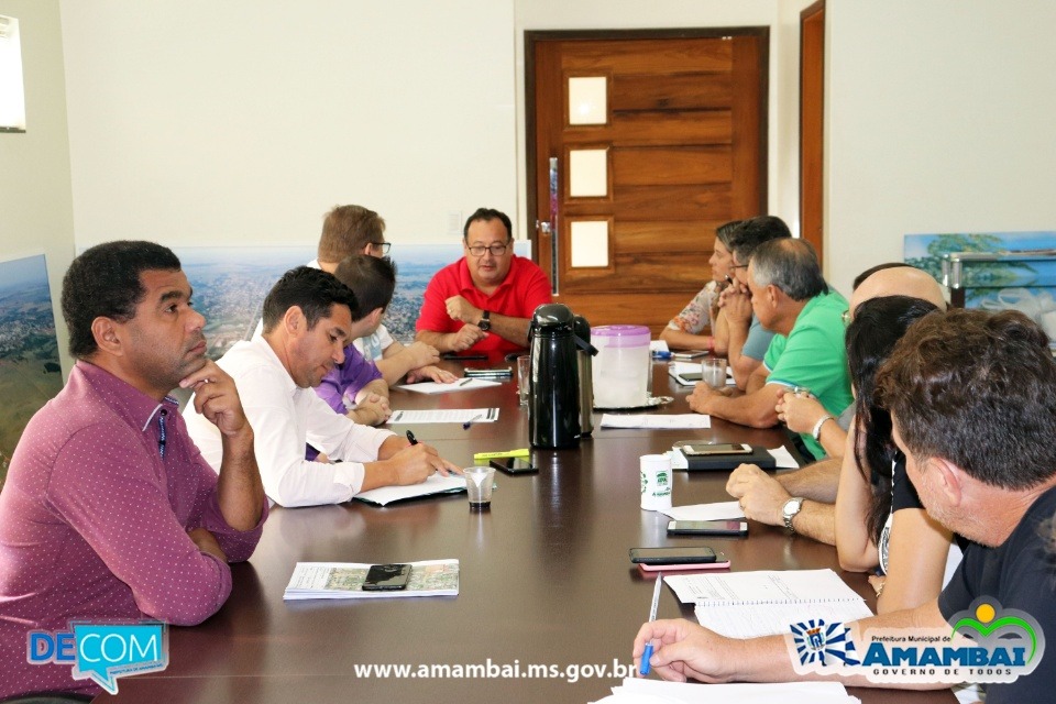 Reunião aconteceu na manhã desta terça-feira (17) / Foto: Decom