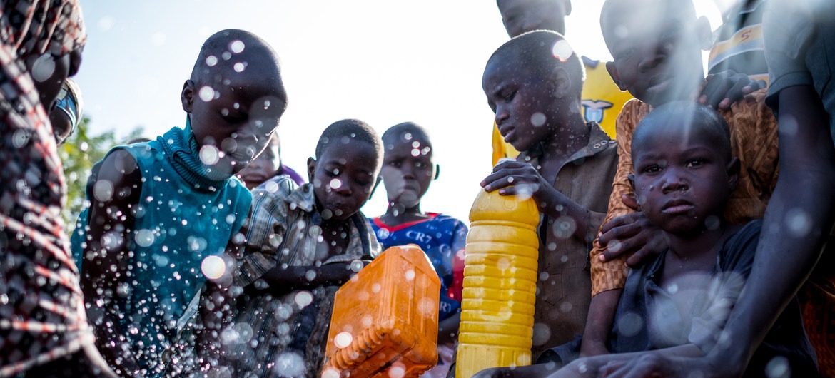 Foto: UNICEF/Gilbertson VII Photo ||Crianças na Nigéria, um dos países onde o Ocha ajudou a lutar contra a fome no ano passado.