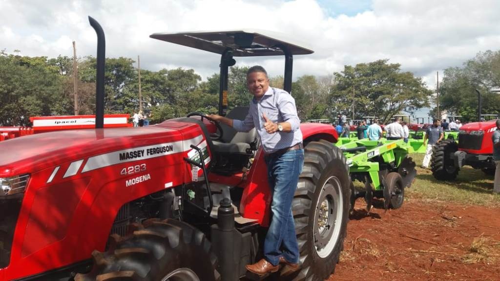 Vereador Darci participou da entrega de patrulha mecanizada para Amambai / Foto: Assessoria