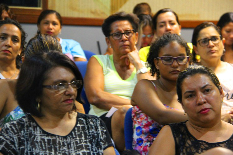 Fetems reforçou a luta contra a retirada de direitos dos trabahadores em Corumbá Participantes da plenáriaFoto: Divulgação