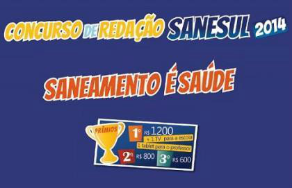 Último dia de inscrições para concurso de redação da Sanesul e SED