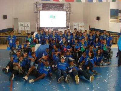Oitenta e quatro atletas de MS participam das Paraolimpíadas Escolares