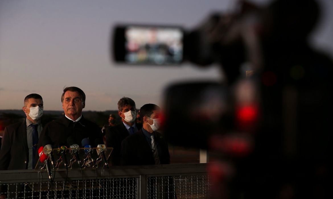Bolsonaro diz que Brasil pode sair da OMS © Marcello Casal JrAgência Brasil