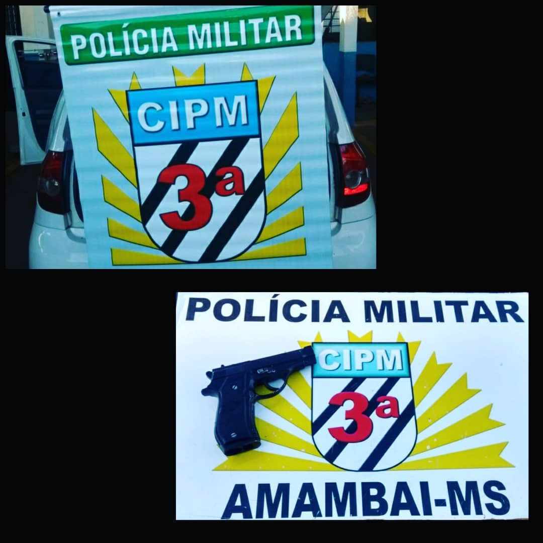 PM impede nova tentativa de roubo a veículo e prende adolescente em Amambai Foto: ASSECOM - 3ª CIPM