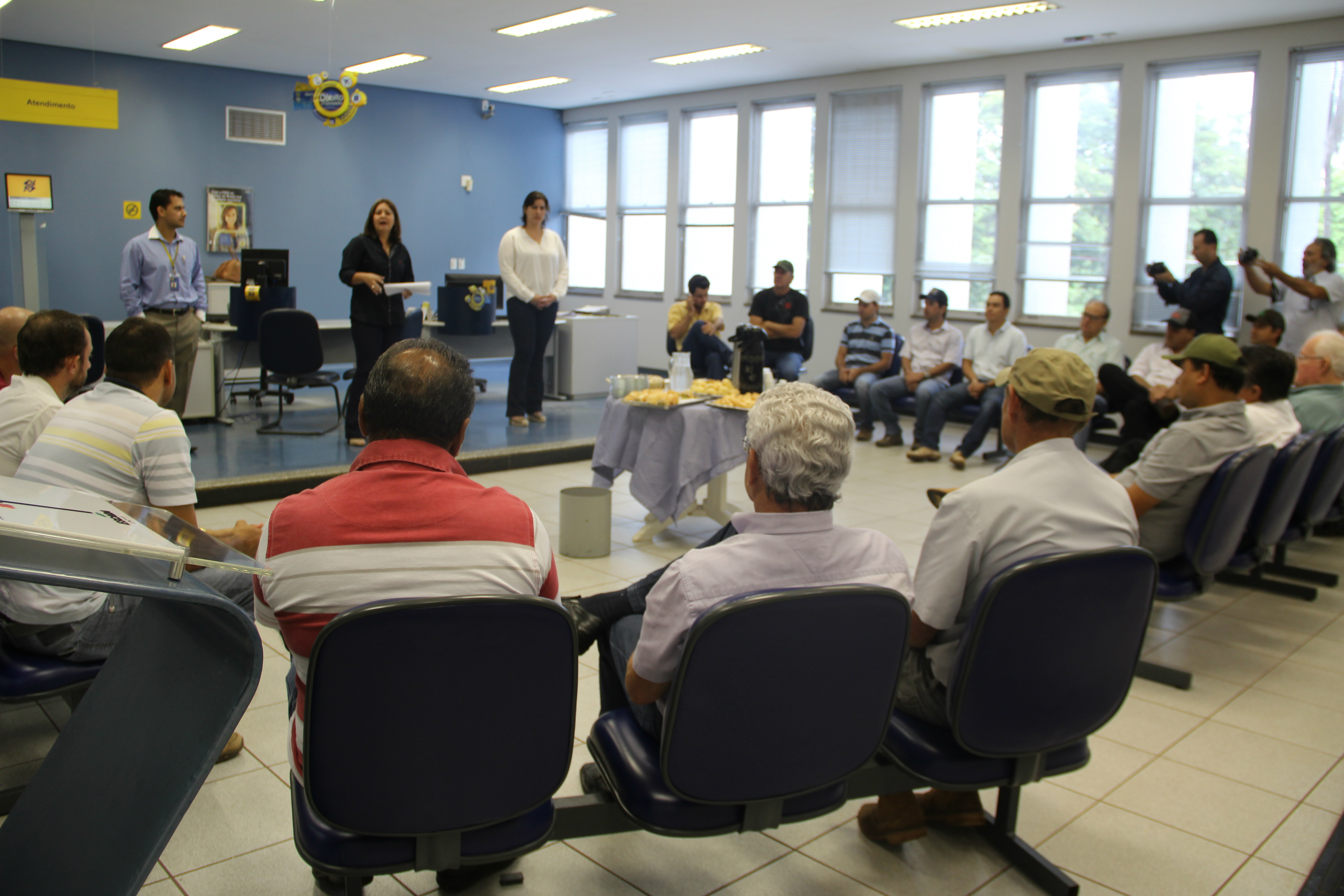 A agência do BB de Amambai realizo o ançamento do pré-custeio da safra de verão.