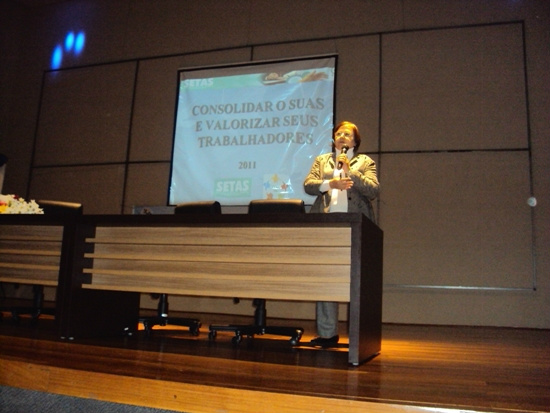 Setas participa da Conferência de Assistência Social na Capital Setas participa da Conferência de Assistência Social na Capital