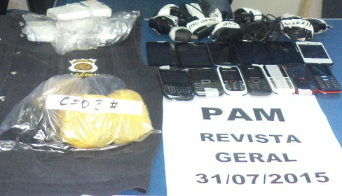 Agepen realiza operação pente-fino no presídio de Amambai