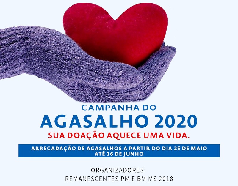 Remanescentes dos concursos da PM e Bombeiros realizam Campanha do Agasalho A campanha é uma organização dos candidatos remanescentes dos concursos da PM e Bombeiros de MS / Foto: Divulgação