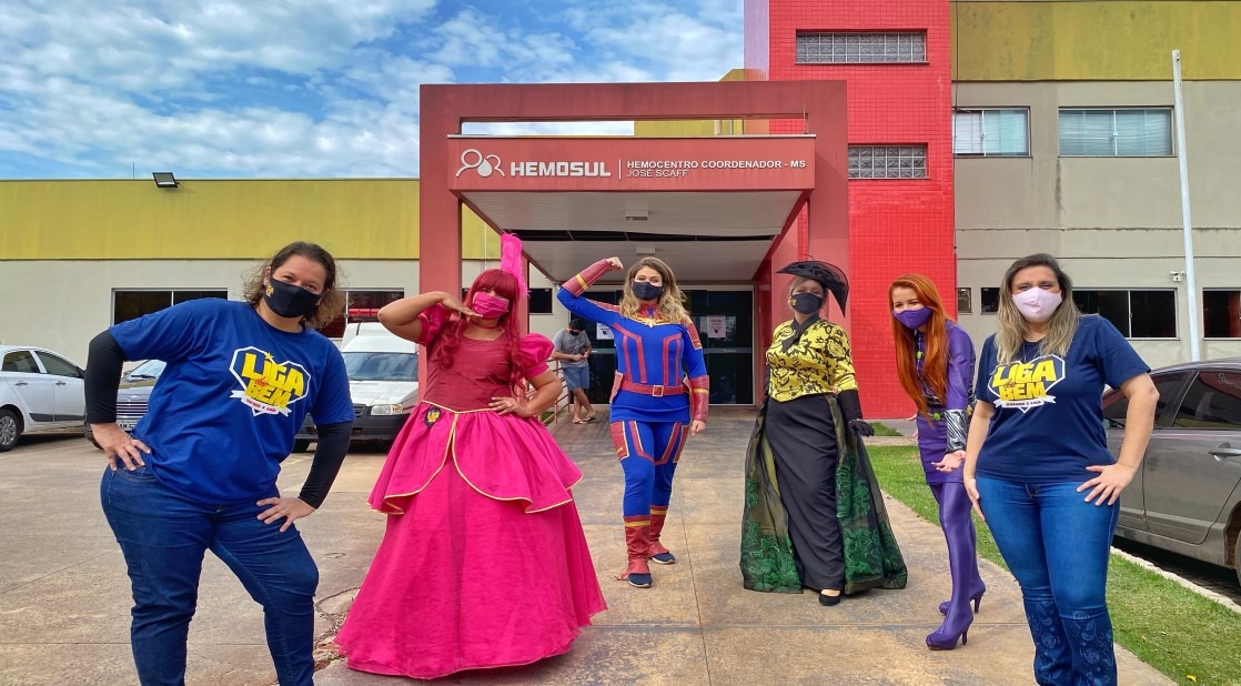 Primeira semana da campanha Junho Vermelho ultrapassa 700 doações de sangue Fotos: Liga do Bem