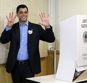 De acordo com Índio, o vencedor do pleito de hoje deve ganhar por uma pequena diferença de votos. (Fabio Motta/AE)