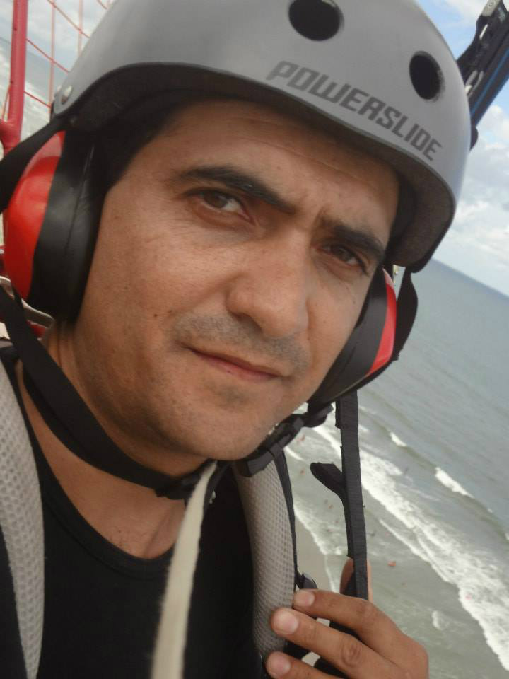 Empresário de Amambai morre em acidente com paramotor Foto da página do Facebook de Adilson Ruis.