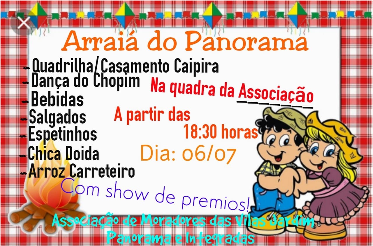 Amambai já se prepara para as festas juninas, julinas e agostinas Foto: Divulgação
