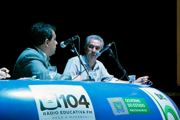 A afirmação do governador aconteceu durante a solenidade de lançamento da nova programação da Rádio Educativa FM 104,7Foto: Edemir Rodrigues